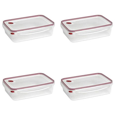 sealed stainless steel rectangular box|sterilite ultra seal plastic containers.